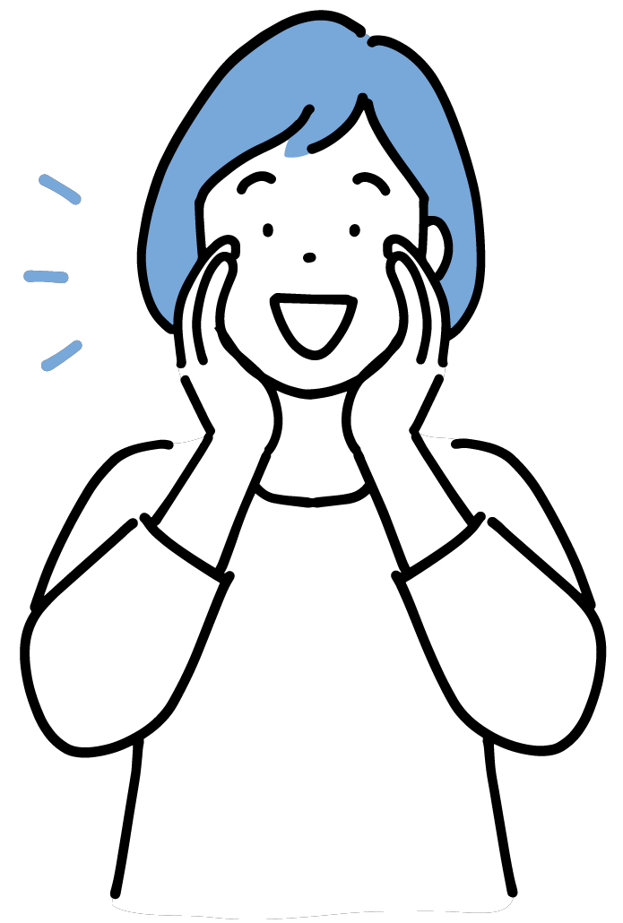 応援している人のイラスト